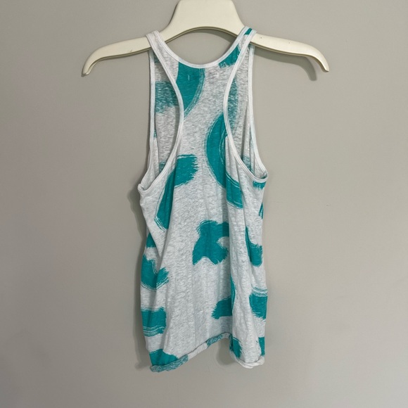 American Eagle Teal & White Tank Top - Picture 4 of 6